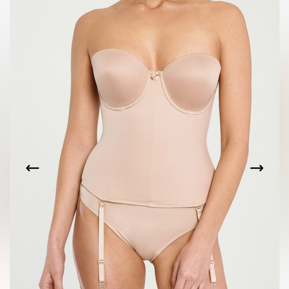 Va Bien Seamless Low Back Bustier